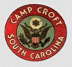 Camp Croft Window Decal
